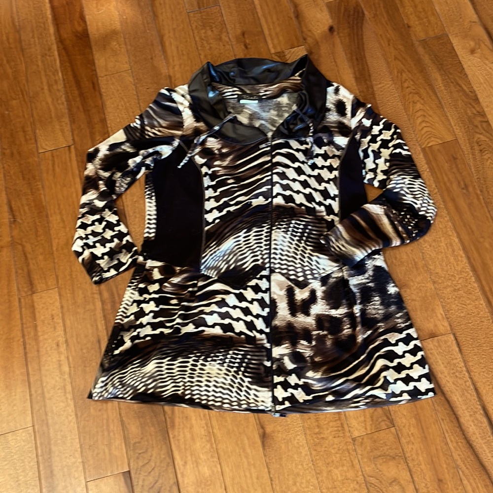 Animal print vibe tunic